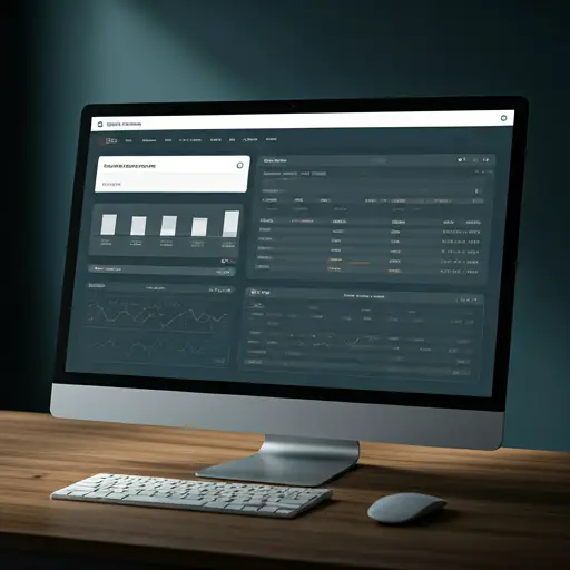 Premium website dashboard